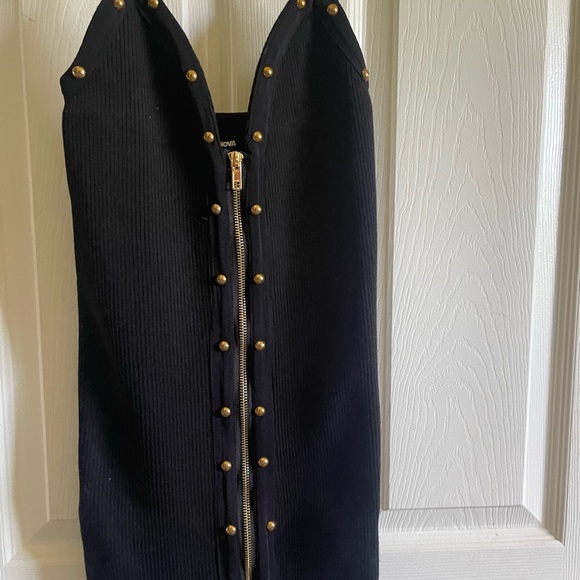 Fashion nova stud sweater maxi dress color black size small - Picture 6 of 8